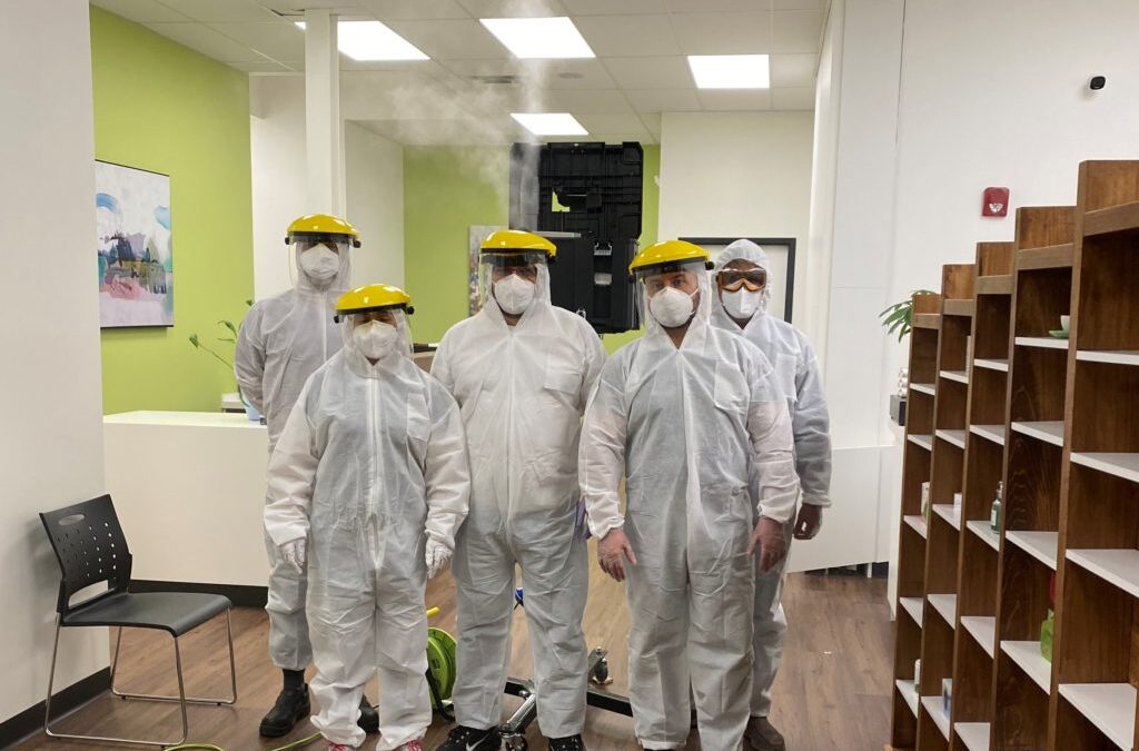 Deep Disinfection, Detailed Disinfection and Professional Cleaning