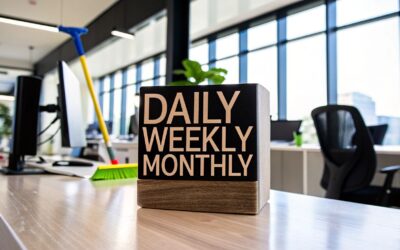 The Ultimate Cleaning Schedule Daily Weekly Monthly for Your Toronto Office