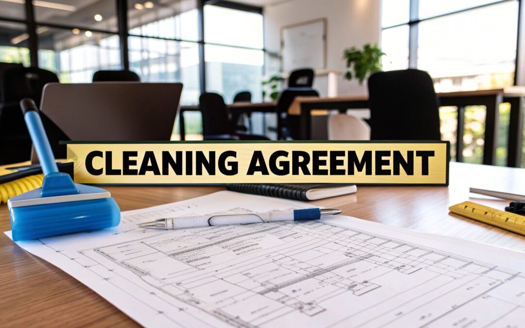 Learn how to draft a comprehensive commercial cleaning agreement. Ensure clarity, protect your business, and secure quality service today.