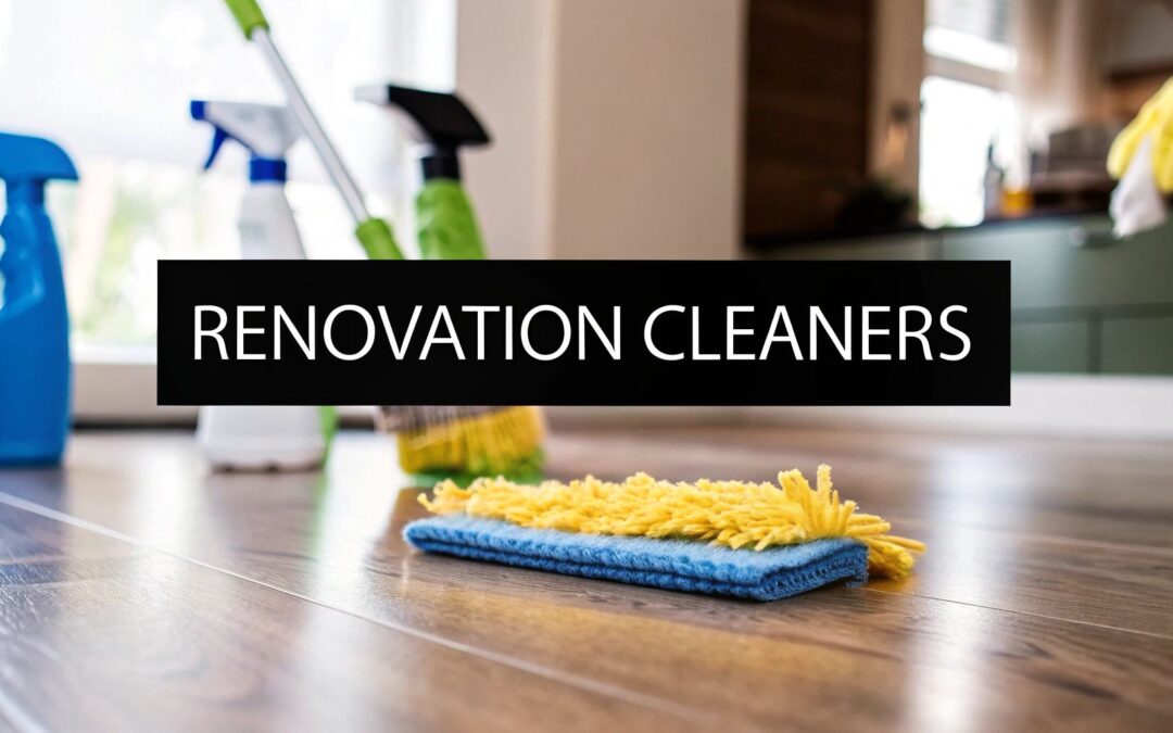Discover the value of professional cleaners after renovation. This guide explains the process, costs, and how to hire the right team for a dust-free space.