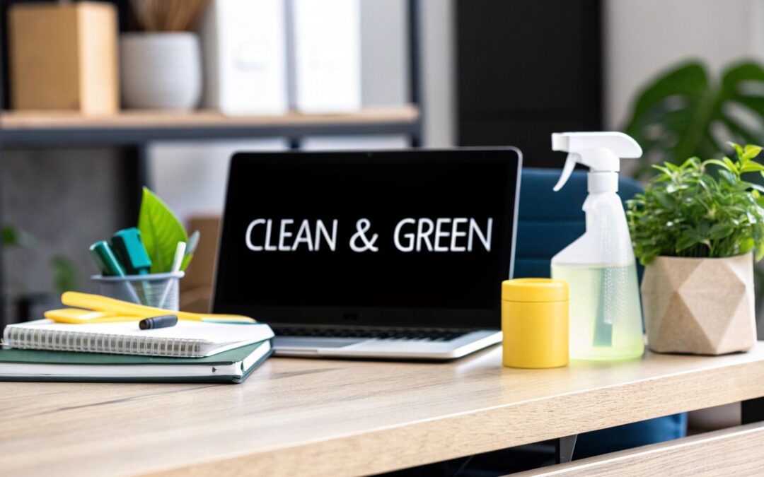 Discover how clean and green cleaning services boost indoor air quality, safety, and sustainability for your workplace. Eco-friendly products, proven results.