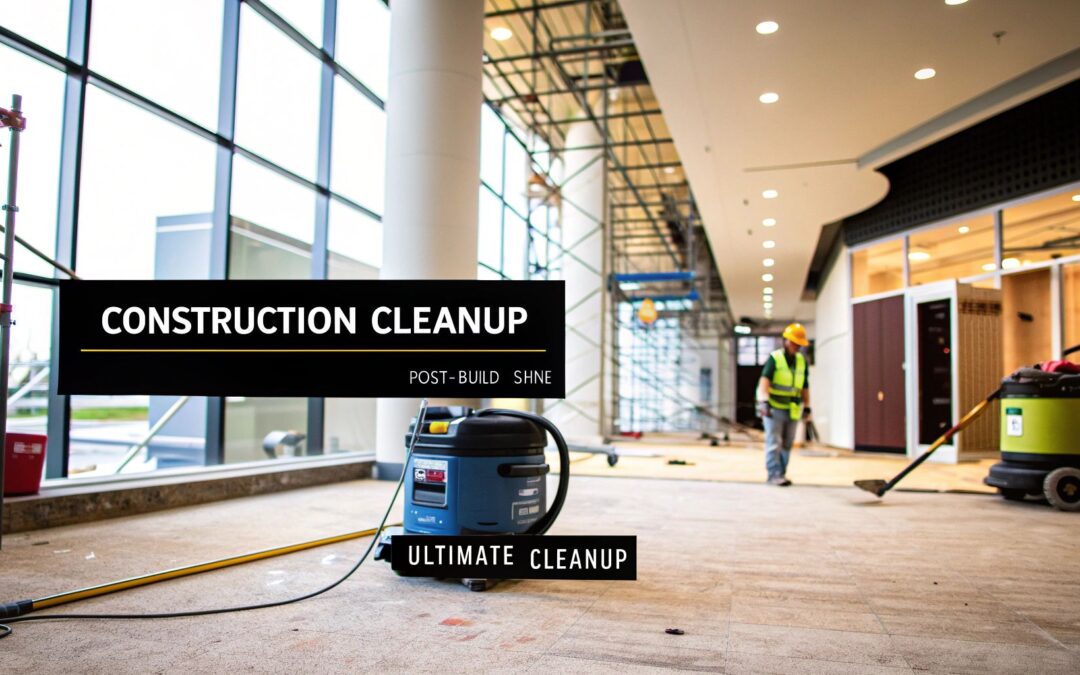 Explore post construction cleanup services to ensure safe, polished sites. Uncover costs, equipment needs, compliance rules, and expert hiring tips.