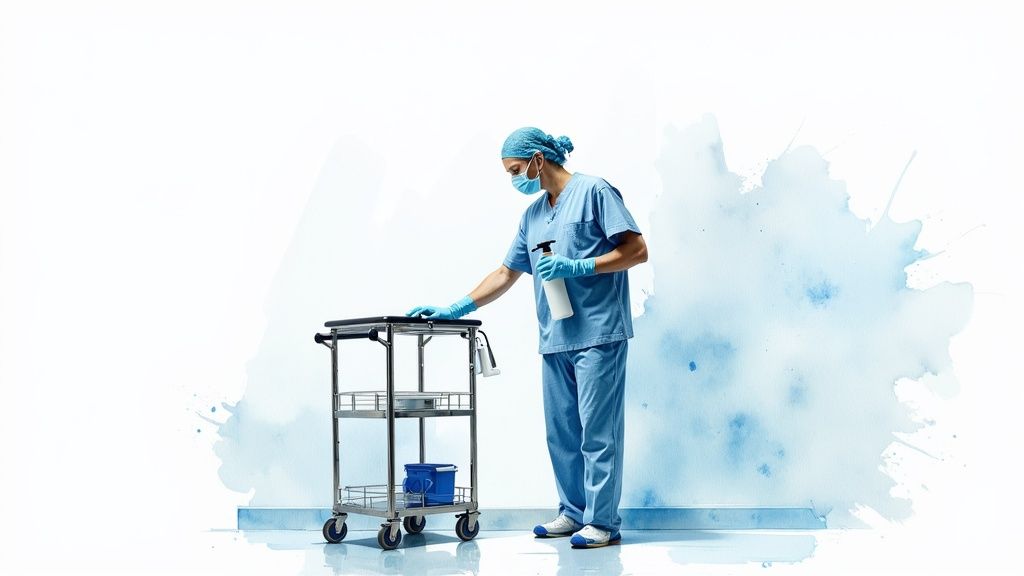 Explore healthcare cleaning services best practices, schedules, and tips to keep offices and medical facilities sterile, compliant, and safe.