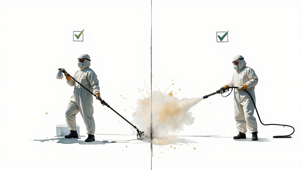 Routine vs Terminal Cleaning