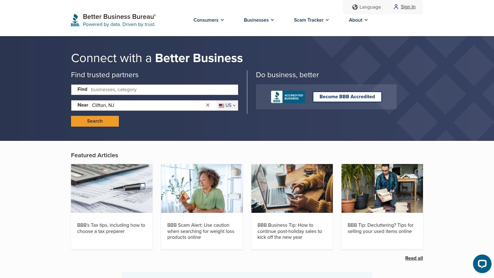 Better Business Bureau (BBB)