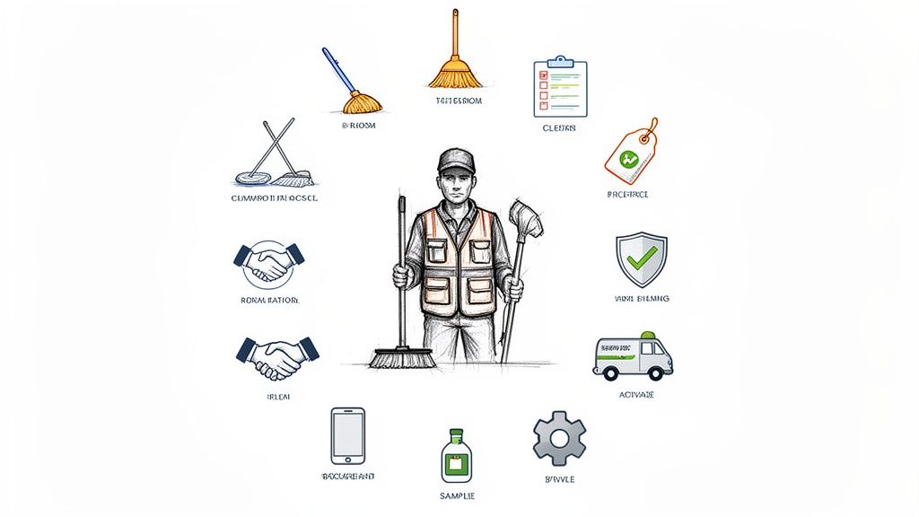 Explore how a janitor goes beyond sweeping to drive cleanliness, safety, and efficiency in modern commercial spaces.