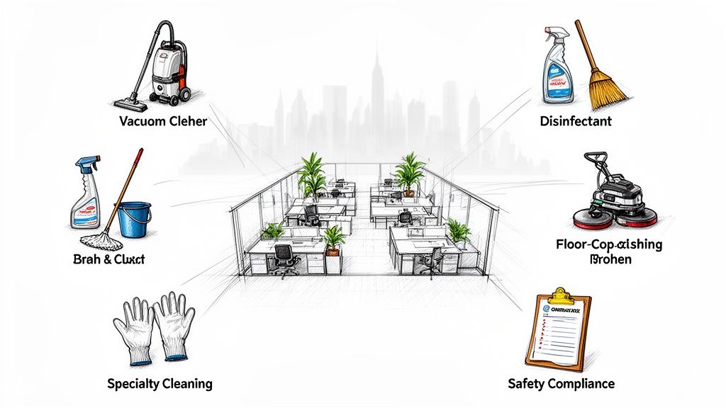 Searching for commercial office cleaning services in Markham? Explore our 2026 guide to 7 top providers, with tips on choosing the right partner.