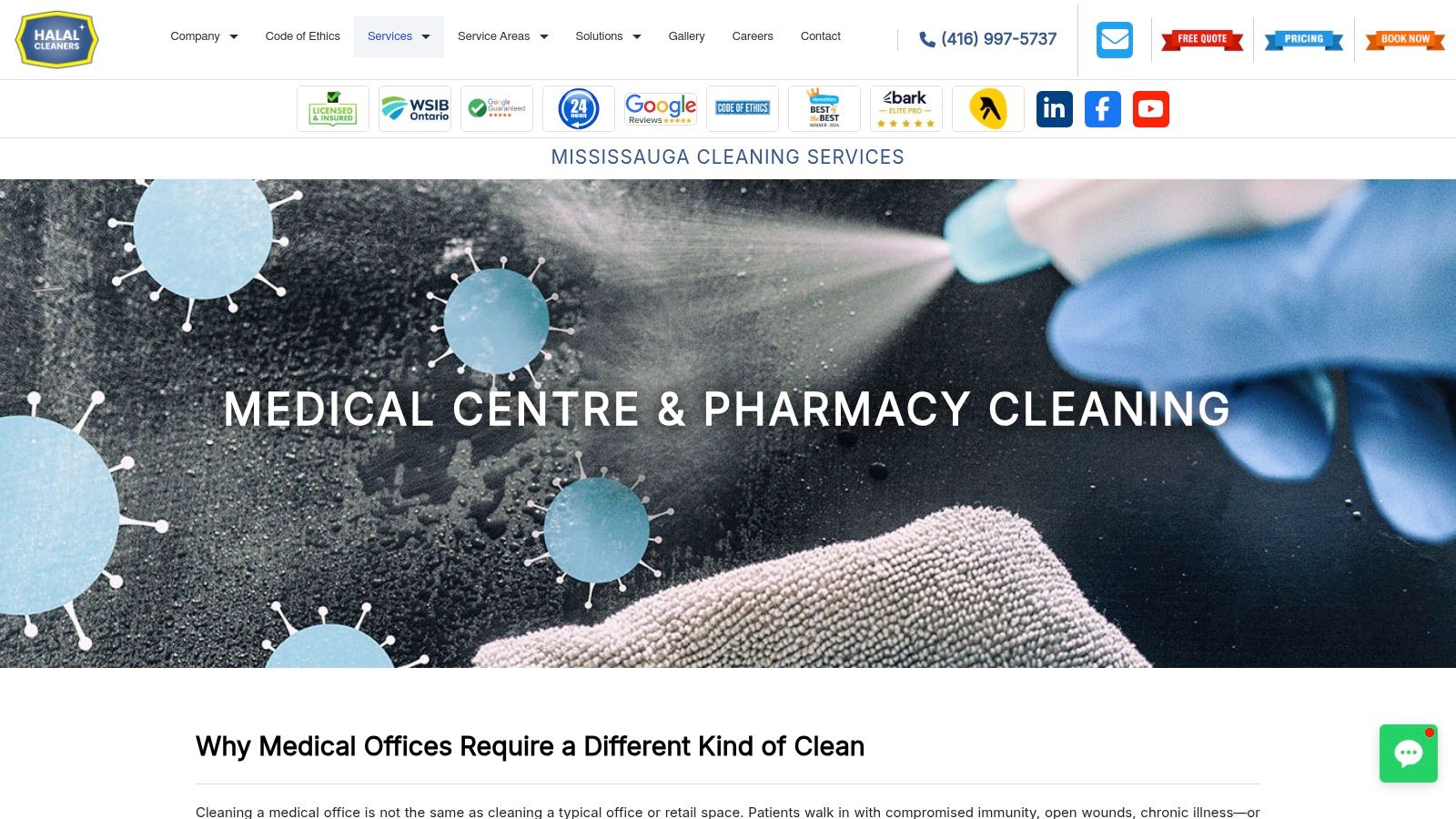Halal Cleaners (GTA, incl. Vaughan)