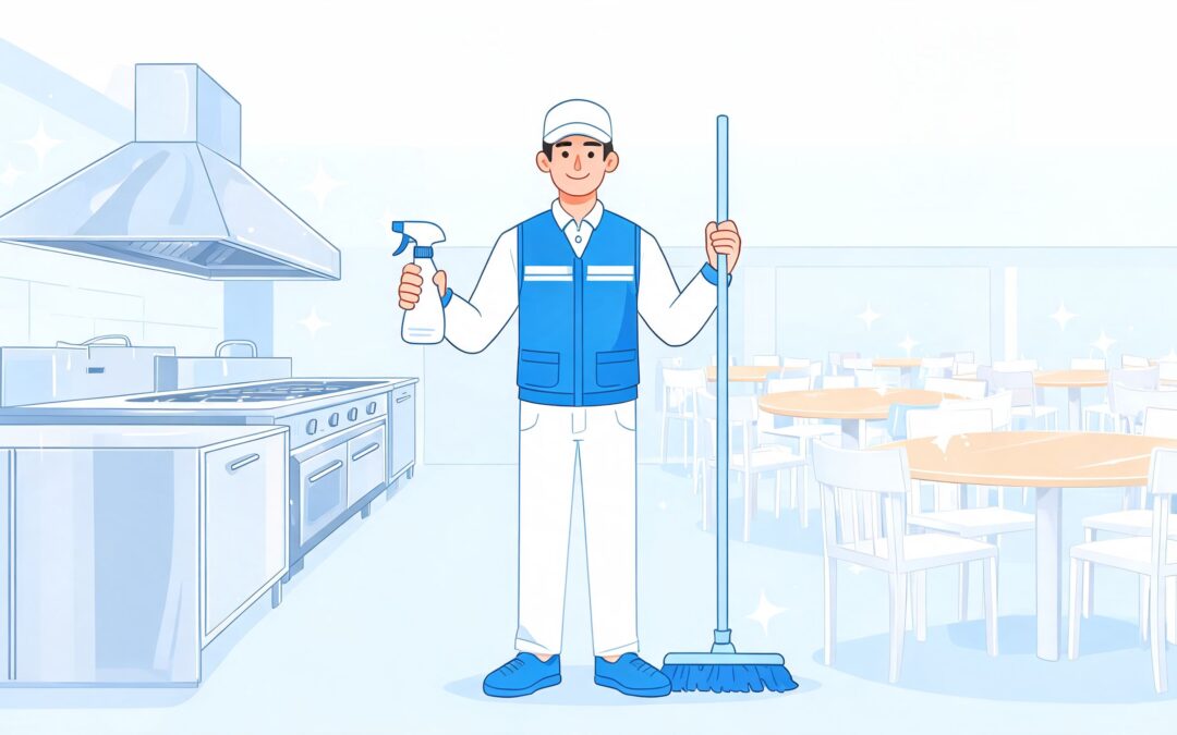 Master restaurant commercial cleaning in 2026. Get expert tips on compliance, safety checklists, and costs to keep your establishment spotless and safe.