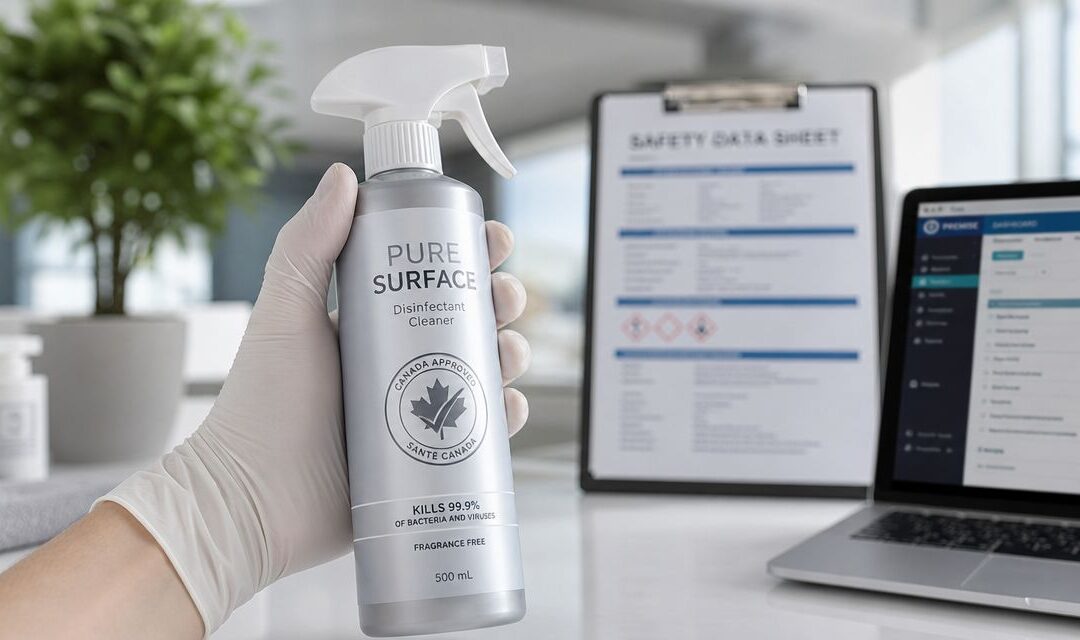 Navigate compliance with our guide to Health Canada approved cleaning products. Verify DINs, understand labels, and keep your office safe & audit-ready.
