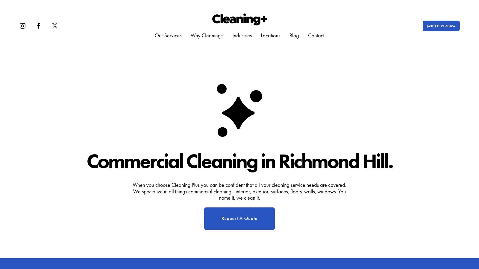 Cleaning Plus (Commercial Cleaning, Richmond Hill)