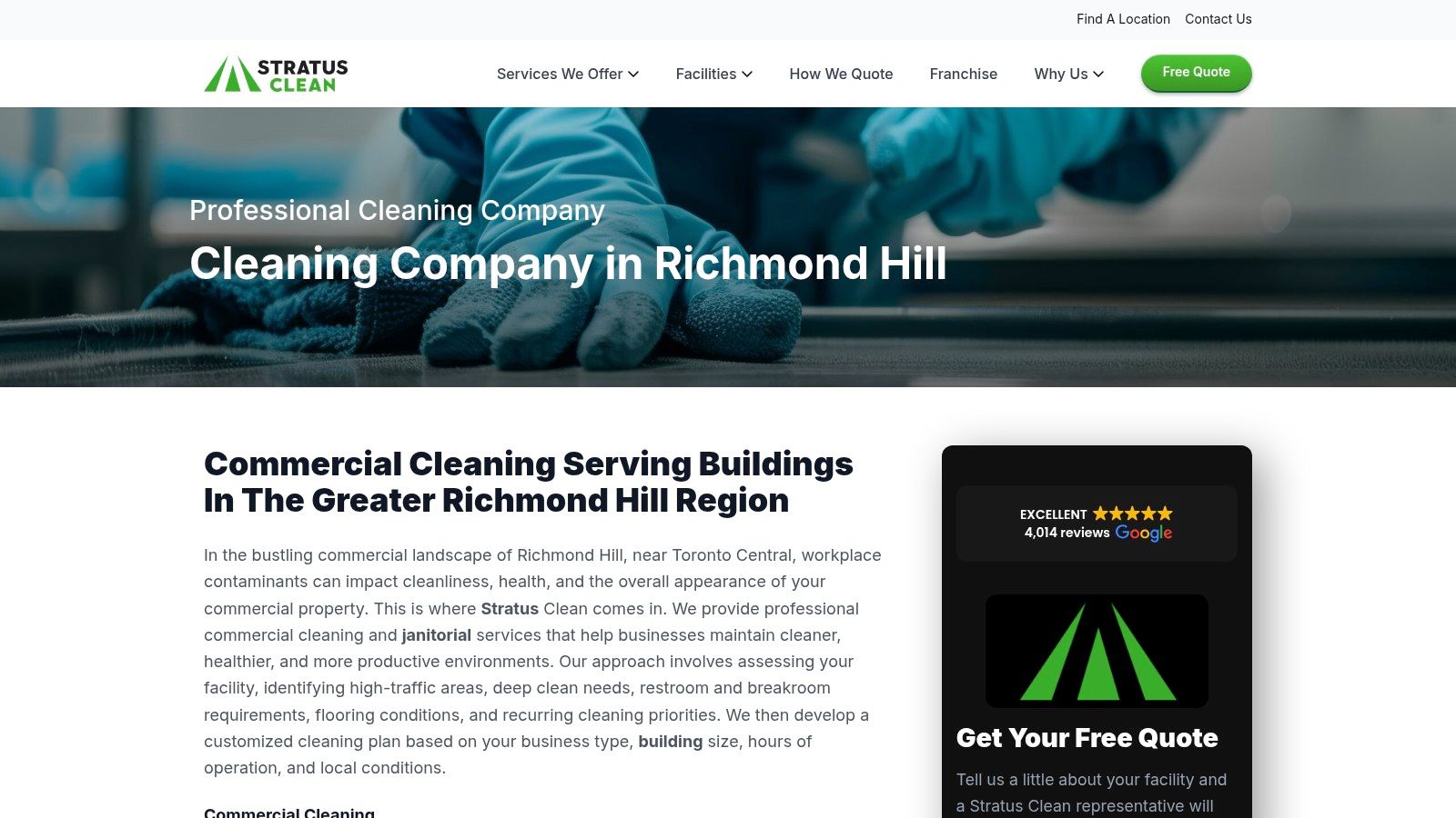 Stratus Building Solutions (Toronto North / Richmond Hill)